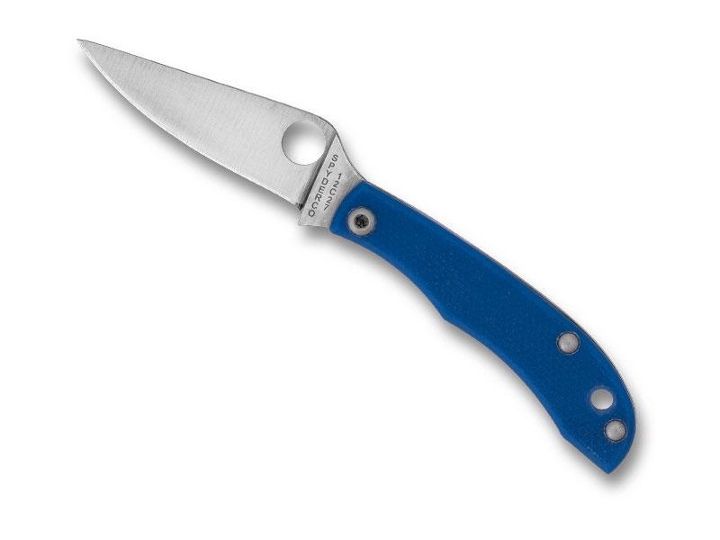 Couteau Spyderco Honeybee - manche G10 bleu