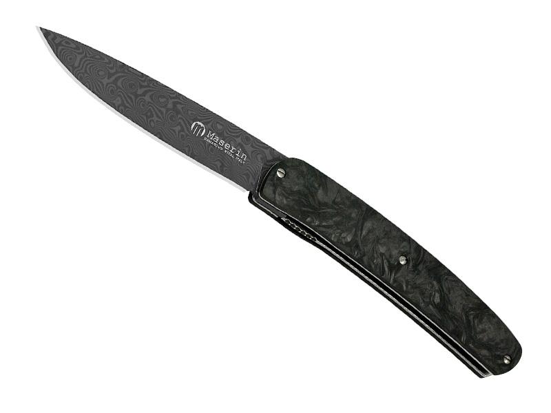 Couteau Maserin Mini-Gourmet - manche 10 cm fibre de carbone