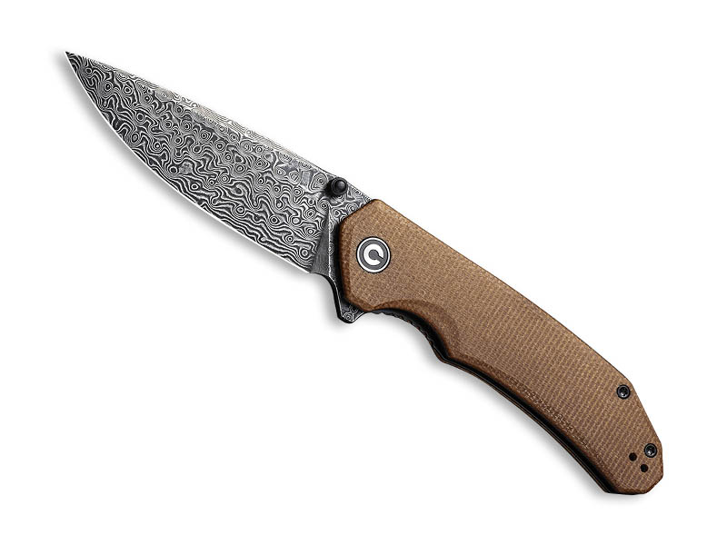 Couteau Civivi Brazen damas - manche 11,5 cm micarta marron