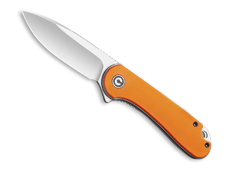 Couteau Civivi Elementum - manche 10 cm G10 orange