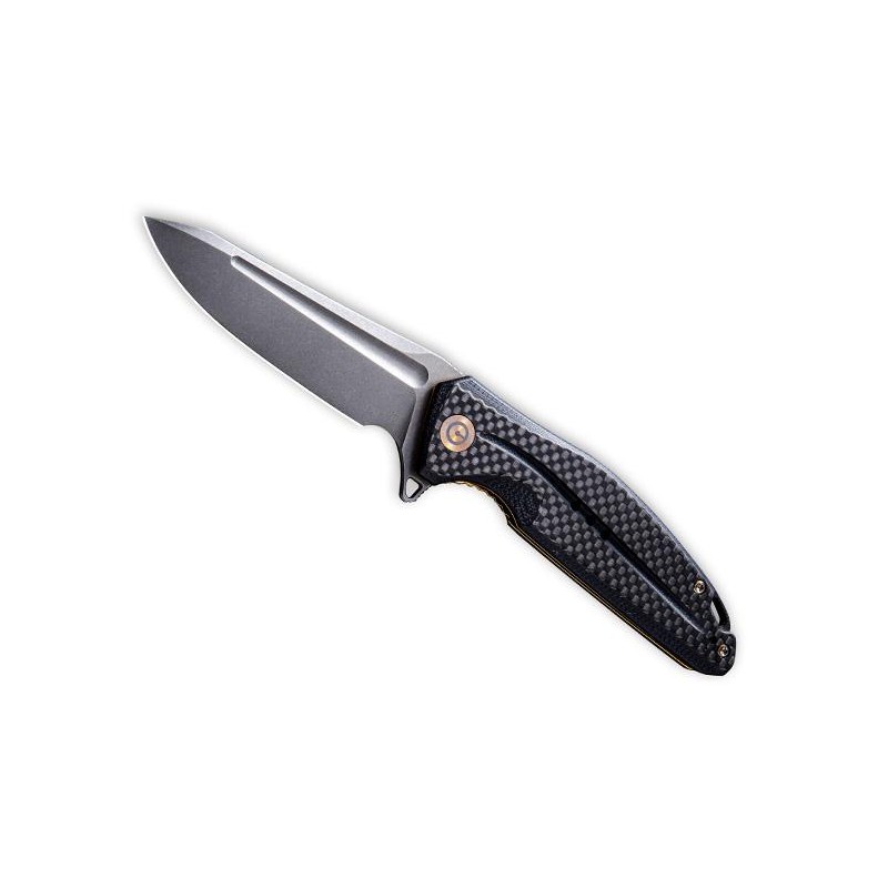 Couteau Civivi Statera - manche 12 cm fibre de carbone G10