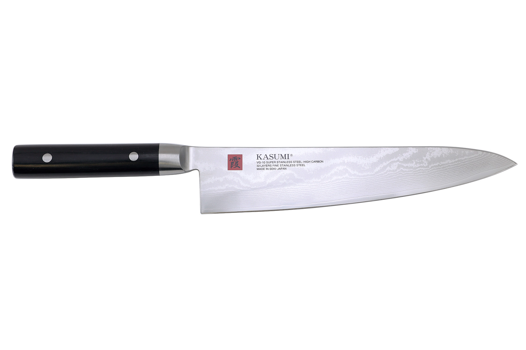 Couteau japonais Kasumi Damas - Couteau de chef 24 cm