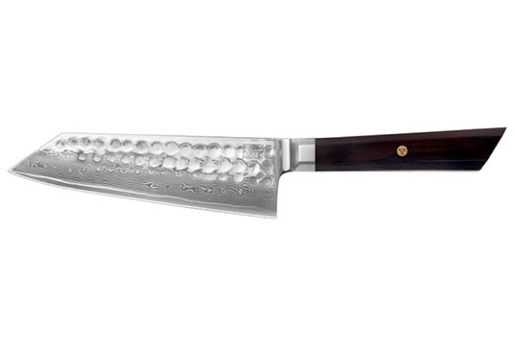 Couteau de cuisine Kotai - Couteau bunka damas 17 cm ébène