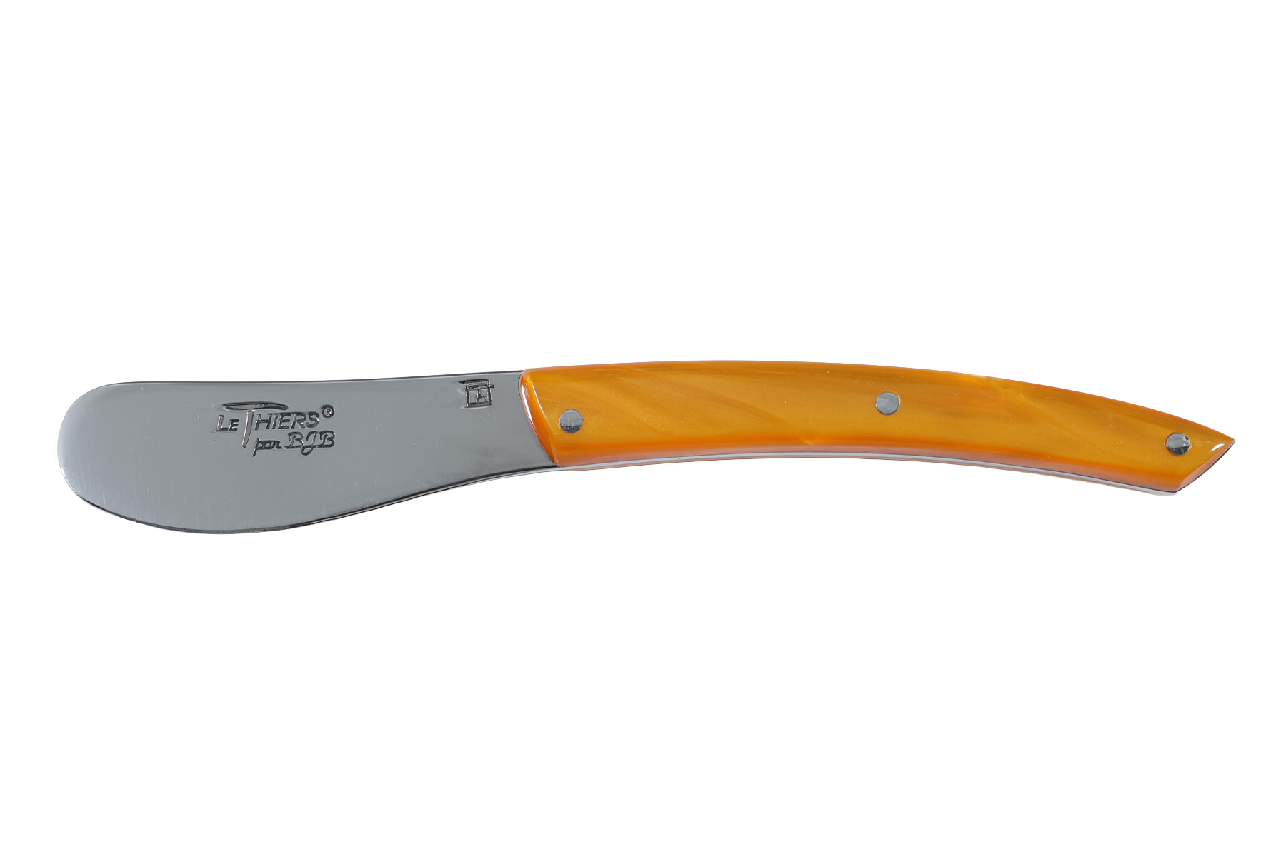 Couteau à beurre BJB Plexi - Orange