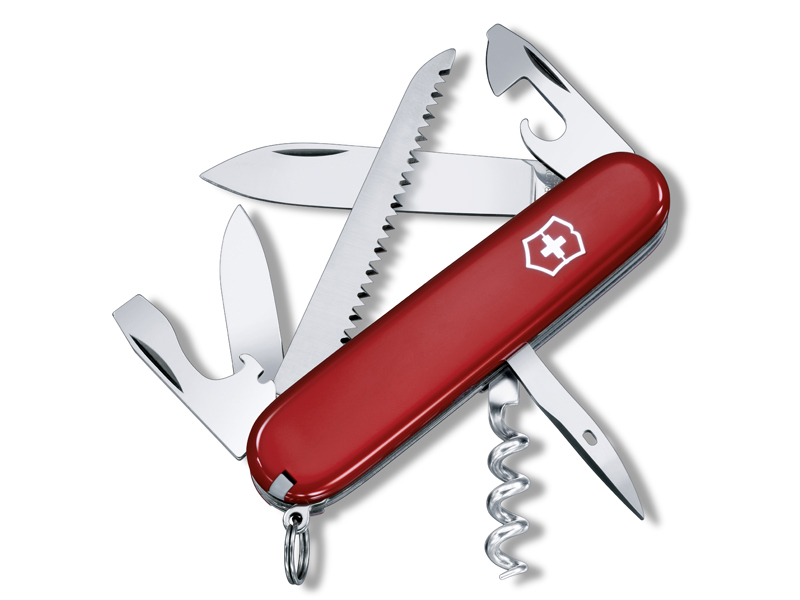 Couteau suisse Victorinox Camper manche  rouge