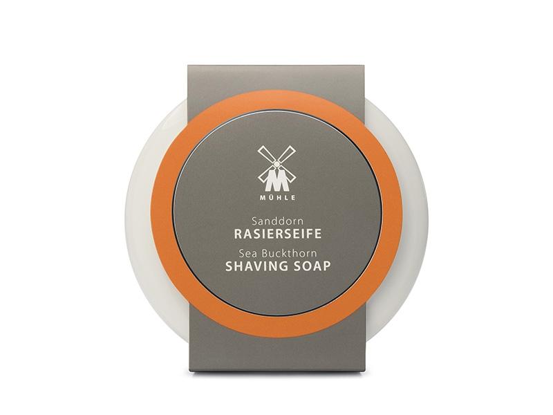 Bol en porcelaine + savon à raser Mühle Argousier