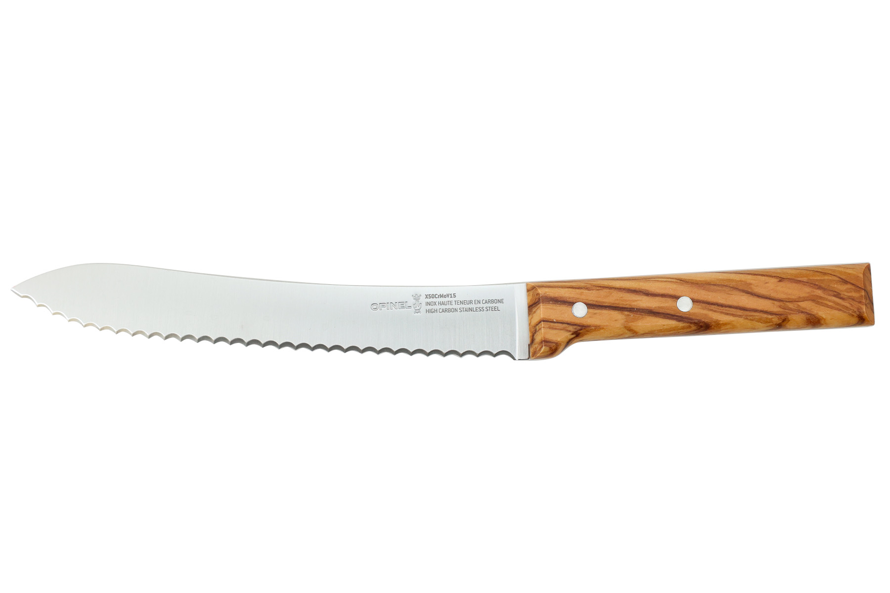 Couteau à pain " Parallèle N°116 en olivier " OPINEL