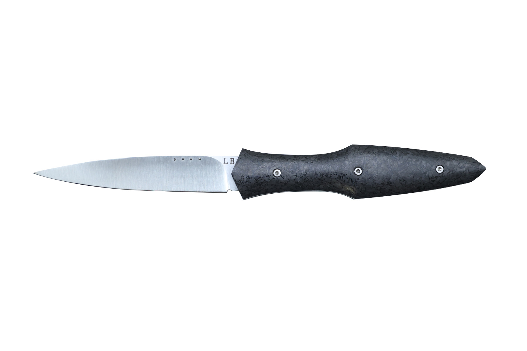 Couteau artisanal Magna Pinna par Laraud Blade - carbone