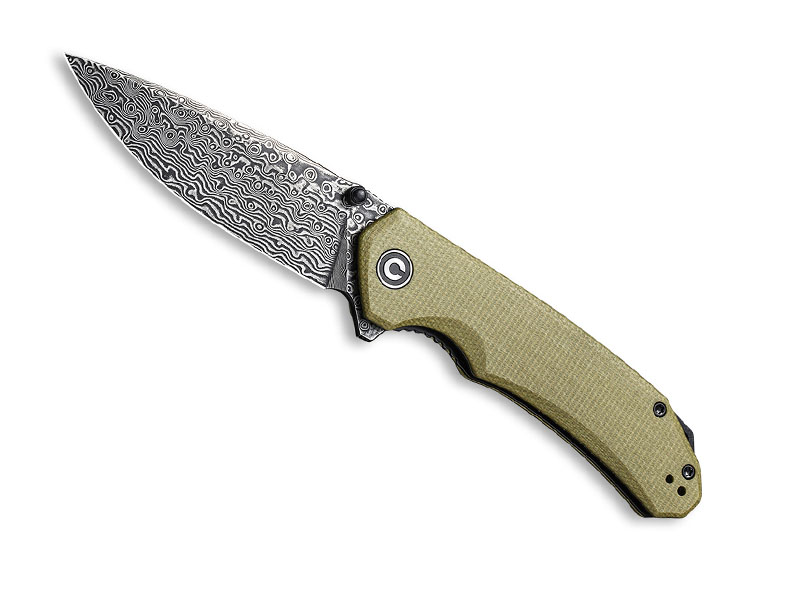 Couteau Civivi Brazen damas - manche 11,5 cm micarta vert olive