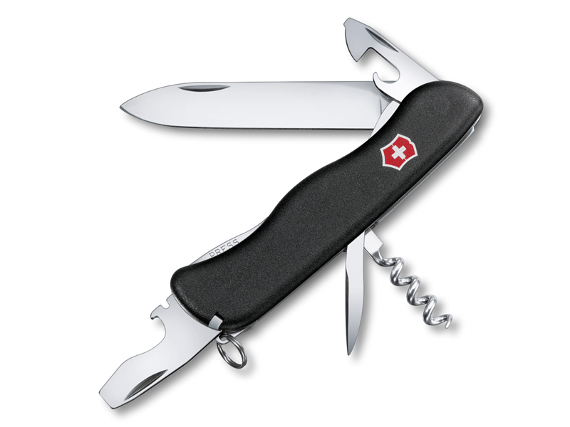 Couteau multifonctions Victorinox Picknicker - manche 111 mm noir