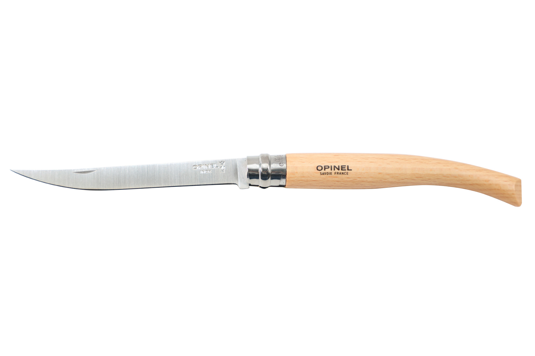 Couteau Opinel N°12 effilé manche hêtre nouveau