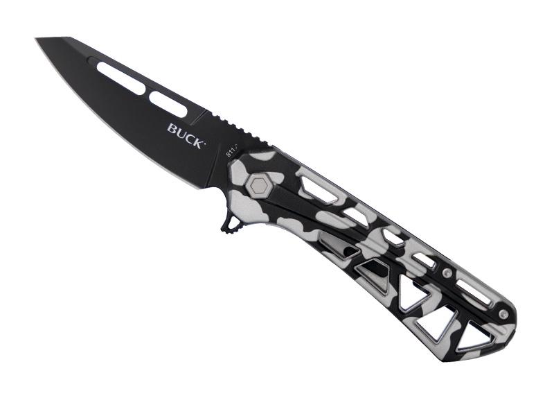 Couteau Buck Trace Ops - manche 12 cm camouflé