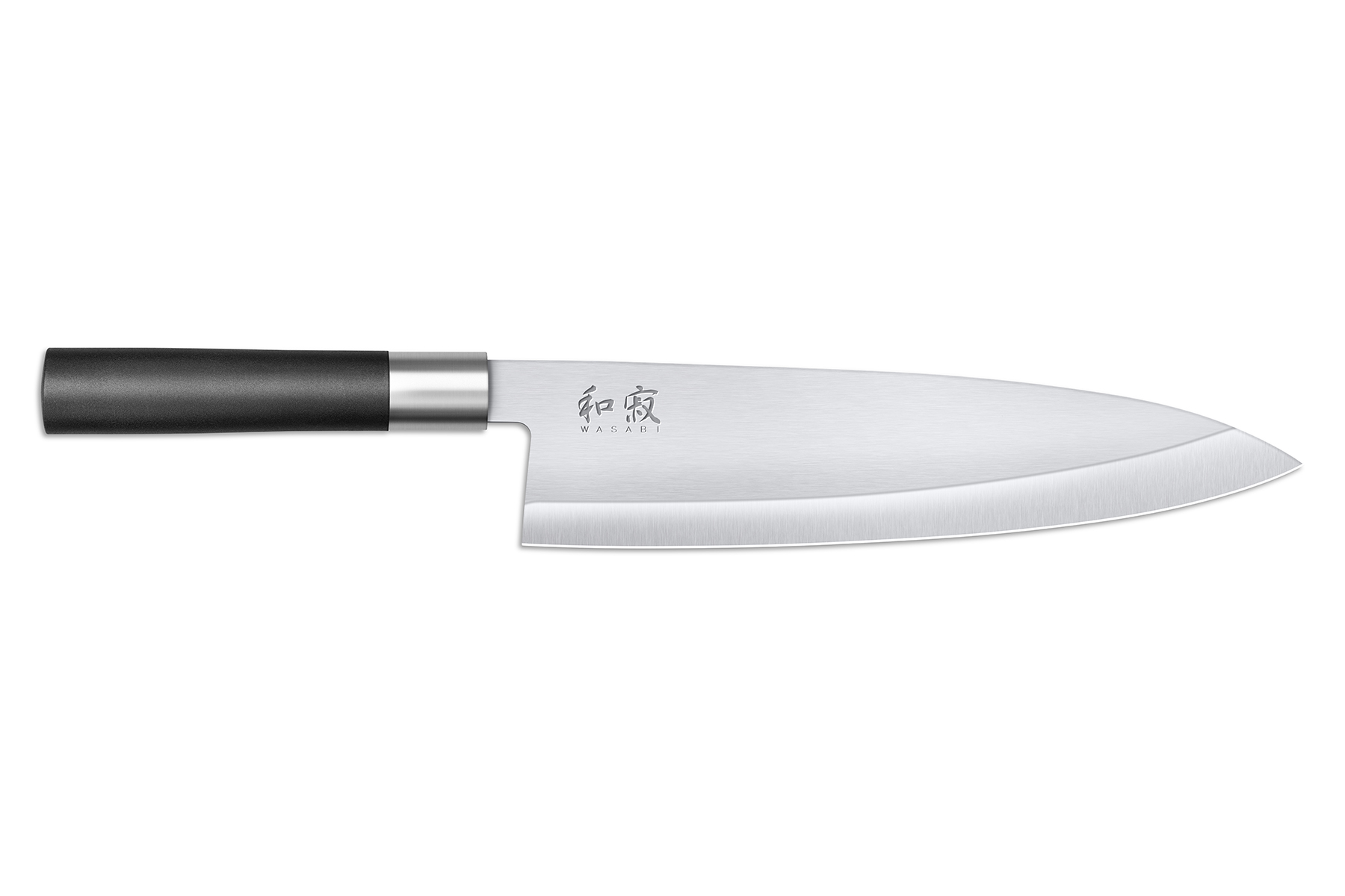 Couteau japonais Kai Wasabi Black - couteau deba 21 cm