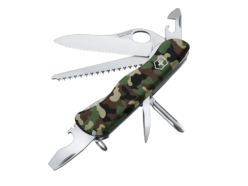 Couteau multifonctions Victorinox Trailmaster camo - Manche 111 mm camouflé