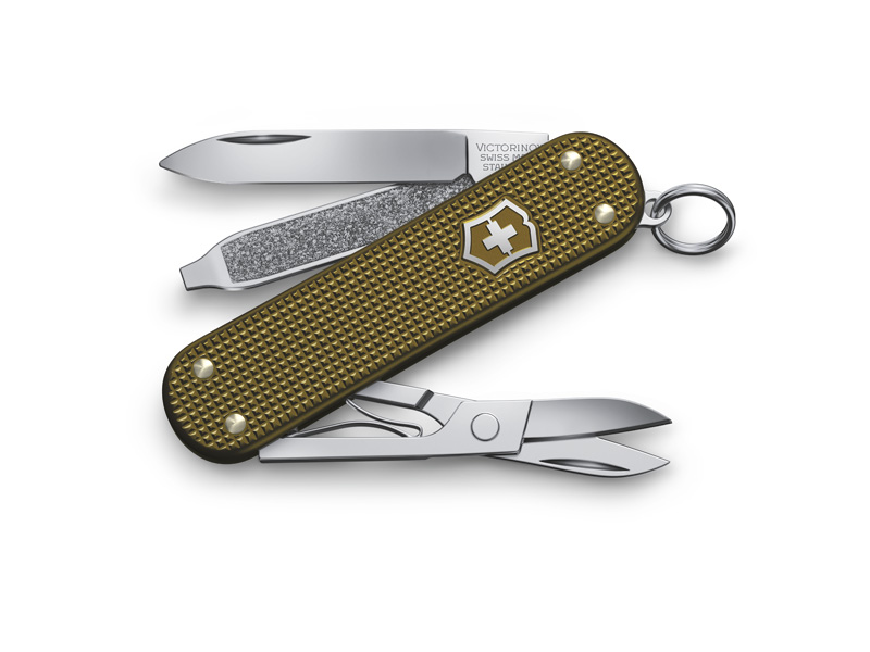 Mini couteau suisse Victorinox Classic Alox Terra Brown - édition limitée 2024