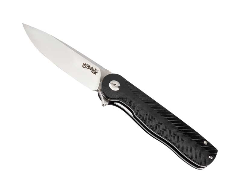 Couteau Herbertz Selektion - manche 11,5 cm G10 noir, avec clip
