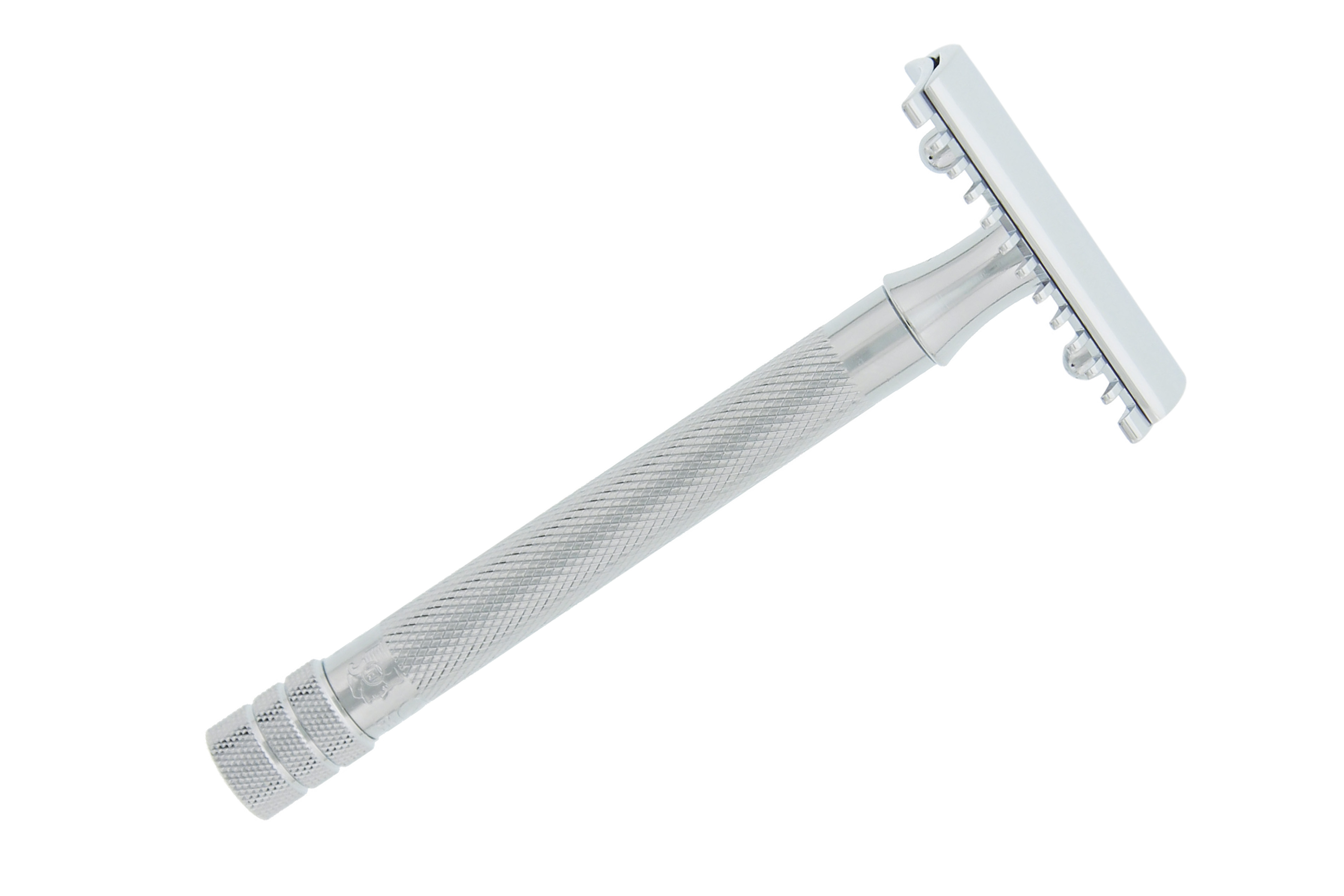 Rasoir peigne Merkur - manche long, chromé