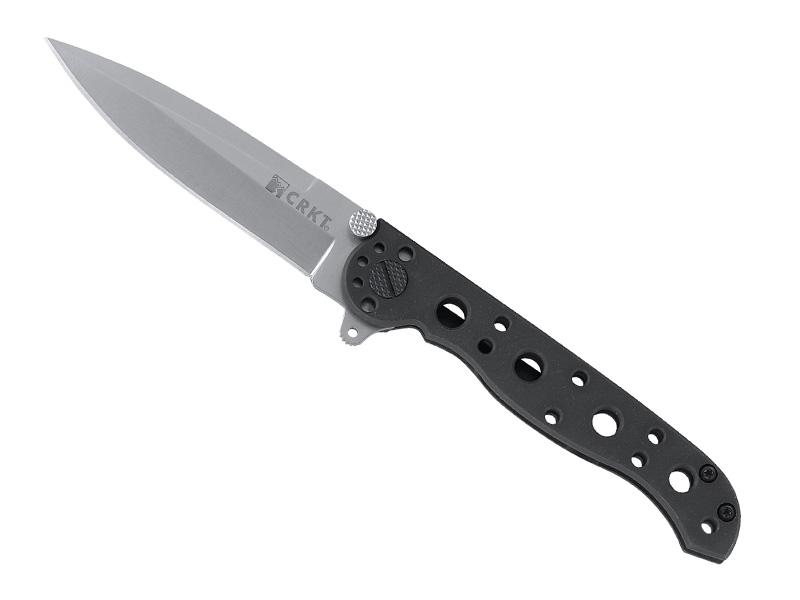 Couteau CRKT M16-01S -  manche à trous 10 cm inox noir