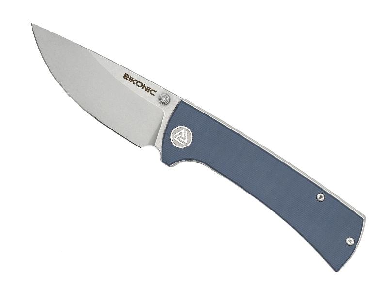 Couteau Eikonic RCK9 - manche 10 cm G10 bleu