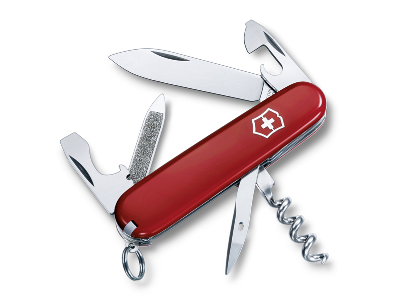 Couteau suisse Victorinox  Sportsman - Manche rouge