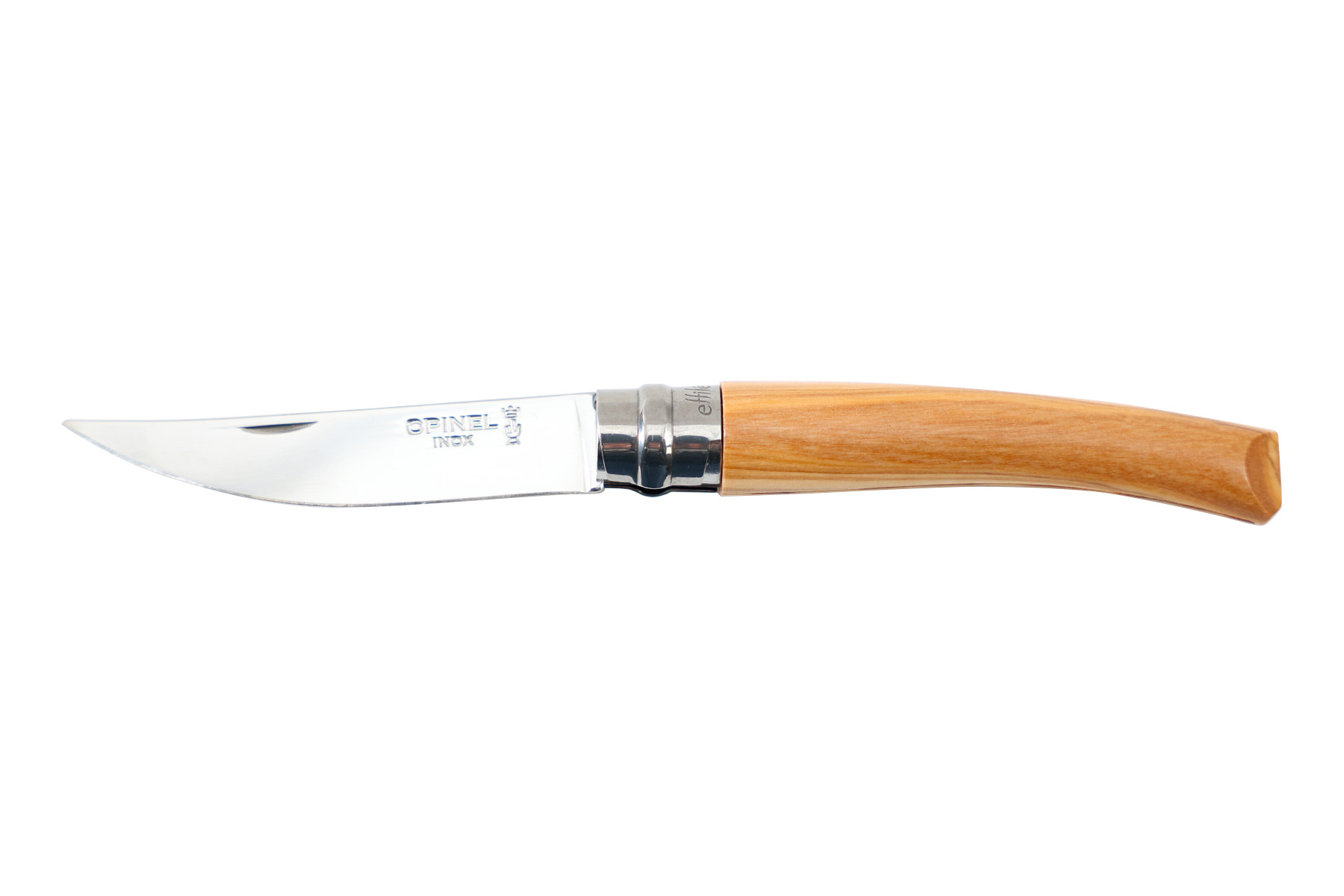 Couteau Opinel n°8 effilé en olivier