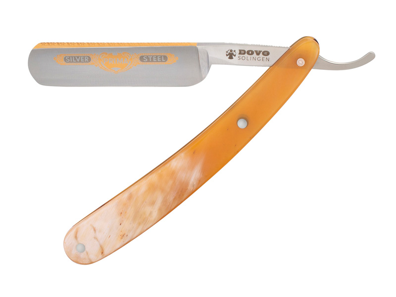 Rasoir coupe chou Dovo 5/8  lame carbone - manche corne