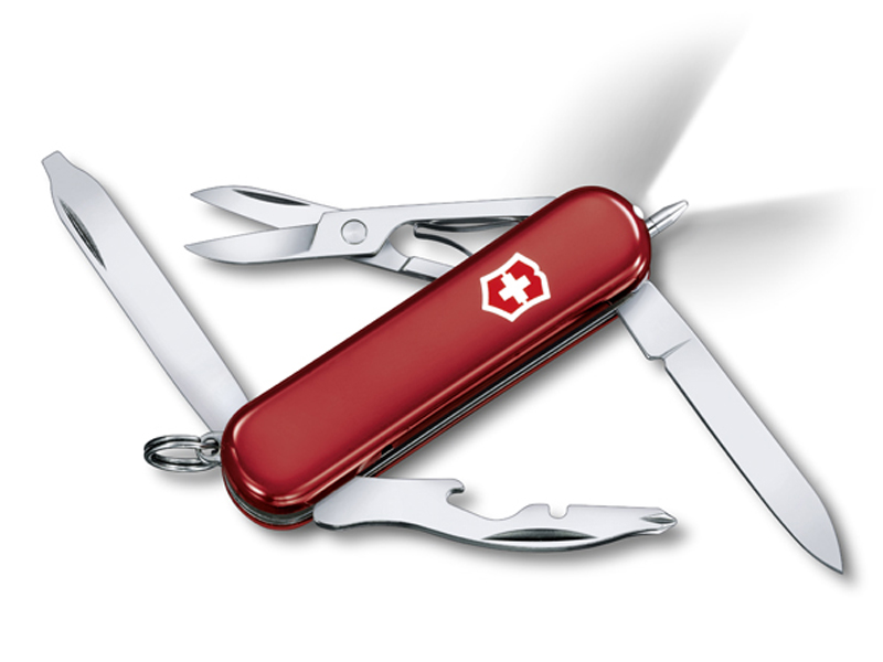 Mini couteau suisse Victorinox Midnite Manager rouge