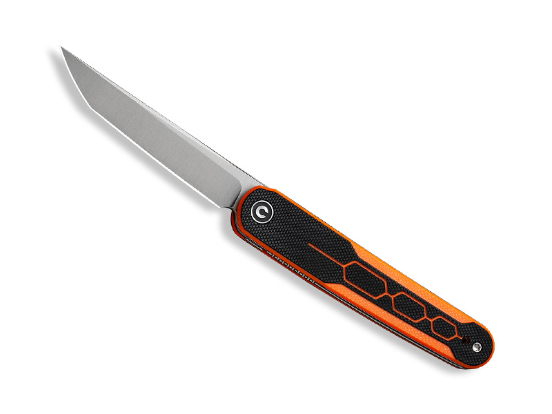 Couteau Civivi Kwaiq - manche G10 10 cm orange et noir