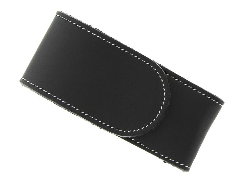 Étui cuir noir pour couteaux de 11/12 cm de manche