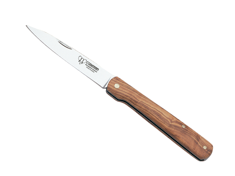 Couteau Cudeman - plein manche 9 cm olivier