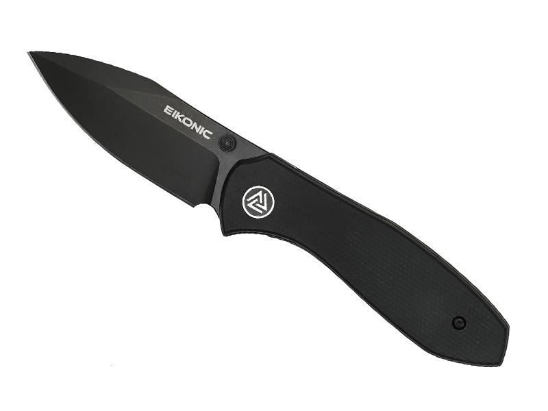 Couteau Eikonic Kasador - manche 10 cm micarta noir