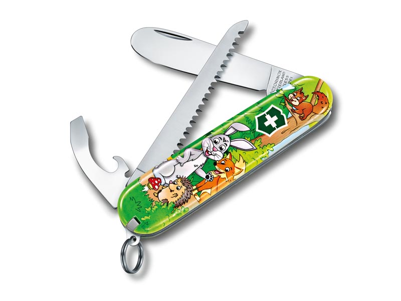 Couteau multifonctions My first Victorinox lapin + scie- manche 84 mm