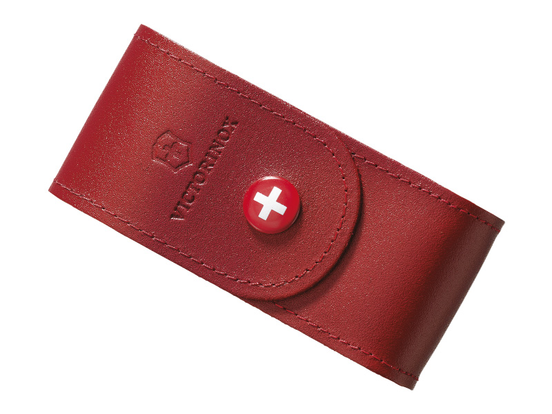 Étui cuir rouge Victorinox pour couteaux 91 mm de 15 à 23 pièces