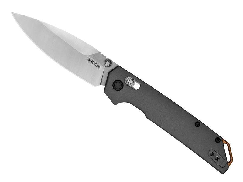 Couteau Kershaw Iridium - manche 11.5 cm aluminium gris