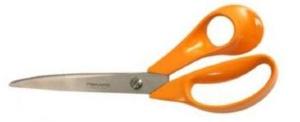 Ciseaux de tailleur Fiskars lames inox - 24 cm