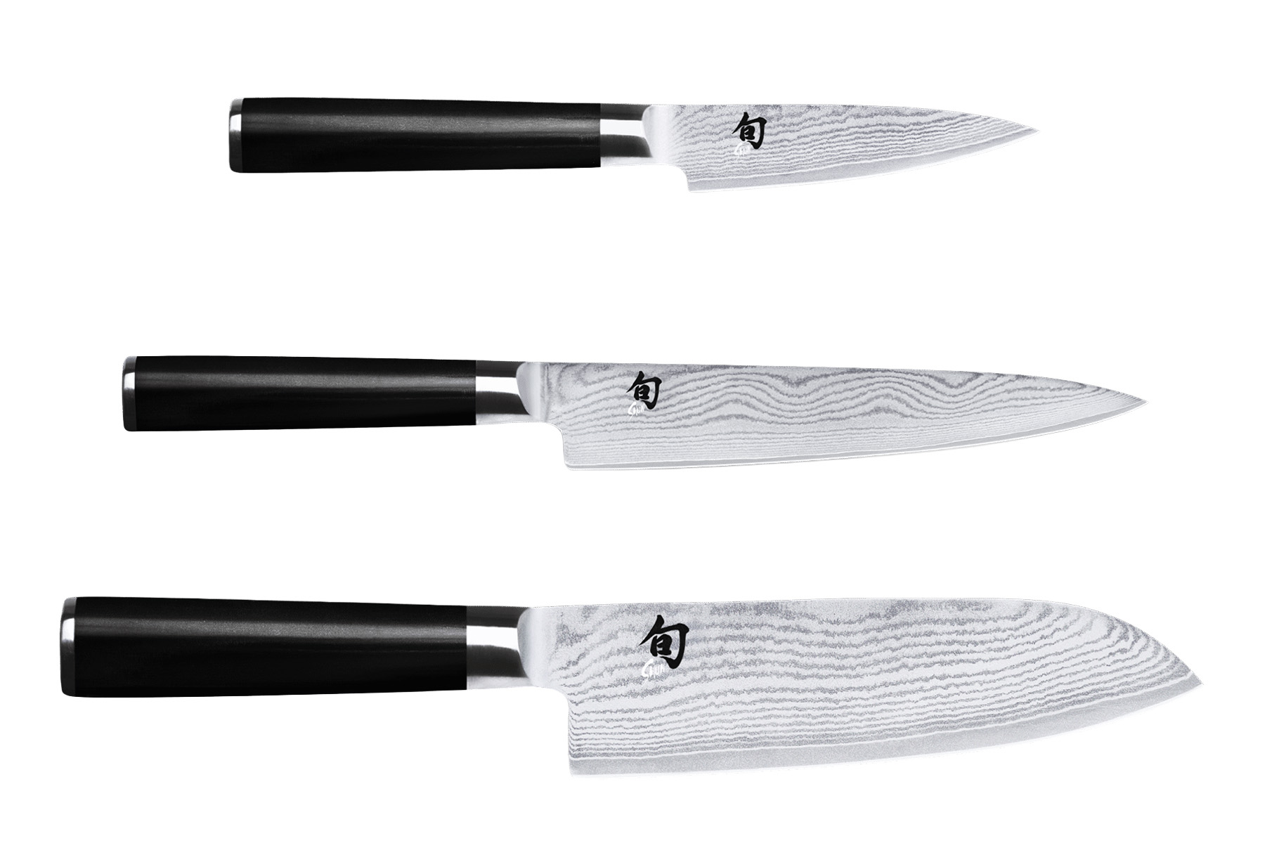 Set de 3 couteaux japonais Kai Shun Classic - type japonais